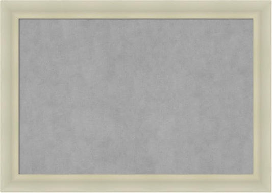 Amanti Art Silver Framed Magnetic Board 29x41 Large Vision Board by AmantiArt