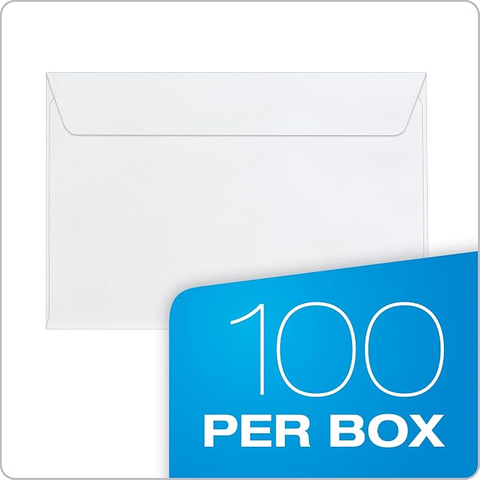 Columbian 6 x 9 Booklet Envelopes, Windowless, Gummed Closure, Mailing Envelopes - Image 4