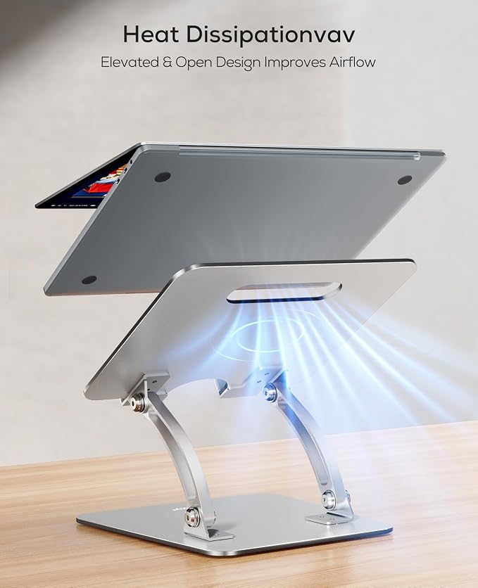 Nulaxy Ergonomic Adjustable Laptop Stand - Image 5