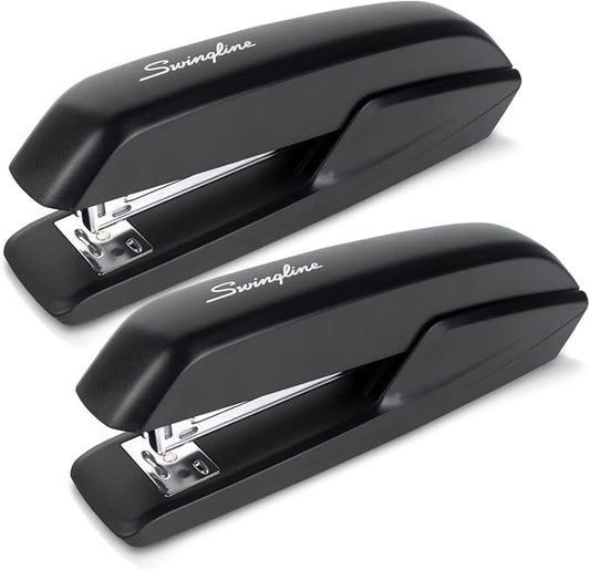 Swingline Standard Stapler, 20 Sheet Capacity, Eco Version, Jam Free, 2 Pack by Swingline