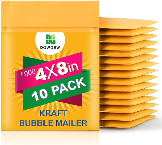 Kraft Bubble Mailers Mailing Packing Envelopes #000 by Unknown