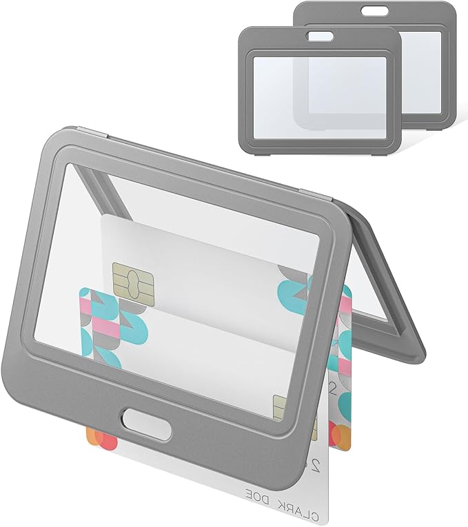 Uniclife 3 Pack ID Badge Holder by UnicLife