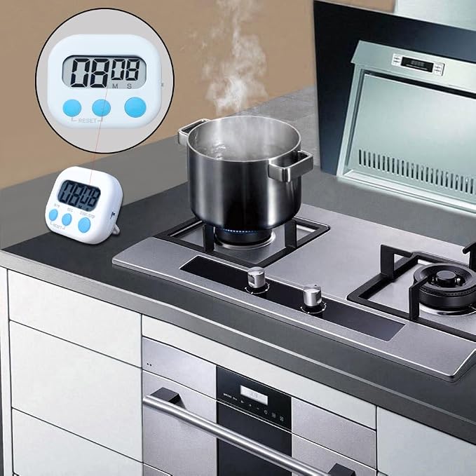 Digital Kitchen Timer, BESTWYA Electronic Timer - Image 5