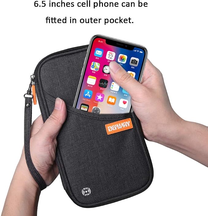 defway Passport Holder Travel Wallet - Image 7