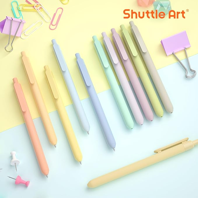 Shuttle Art Retractable Mild Gel Ink Pens - Image 7