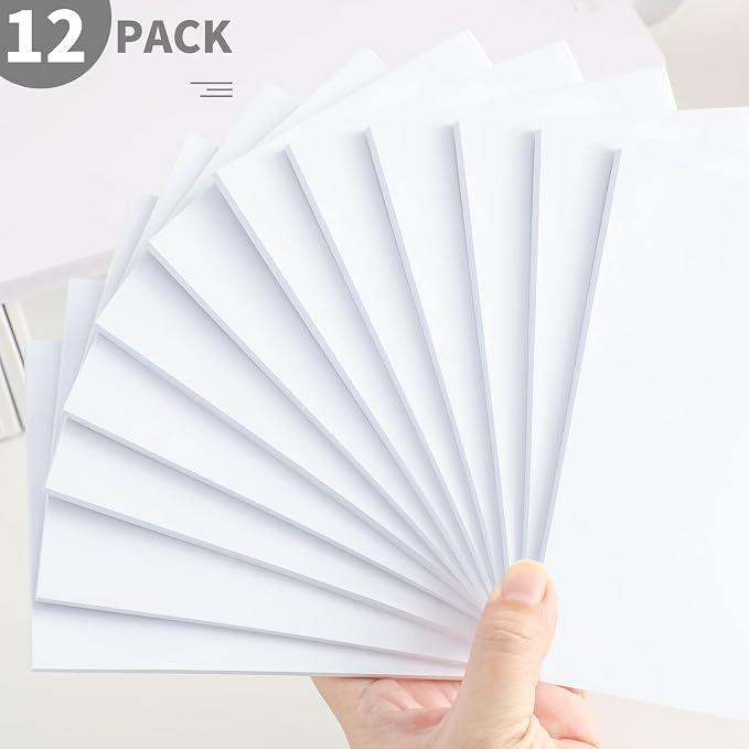 QiCheng Note Pads Memo Pads Small Notepad 50 Sheets 4X6 note pad Scratch Pads - Image 2