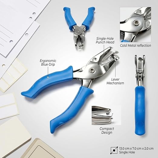 Round Single Hole Punch 1/4” Paper Hole Puncher - Image 6