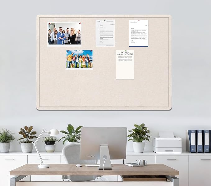 Extra Large Bulletin Board, 95 X 47 inches Cork Board - Image 7