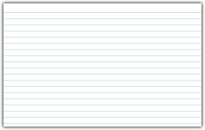 C-Line 5” x 8” Index Cards - Image 2