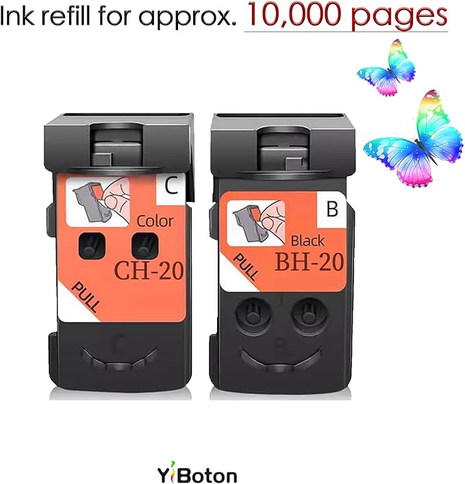 BH-20 CH-20 Printhead Replacement for Canon PIXMA G7020 G6020 G5020 G1220 G1230 G2260 G2270 G3260 G3262 G3270 and G4270 MegaTank All-in-one Printer Head Ink cartridges 8026 8035 Set Combo Pack-DeskLoop Office