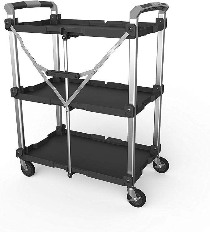 Olympia Tools 85-189 Pack N Roll Collapsible Service Cart, 300LB Capacity - Image 4