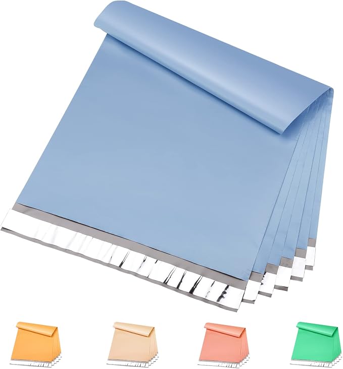 Metronic Poly Mailers 14.5x19 200pcs, Large Shipping Bags by METRONIC