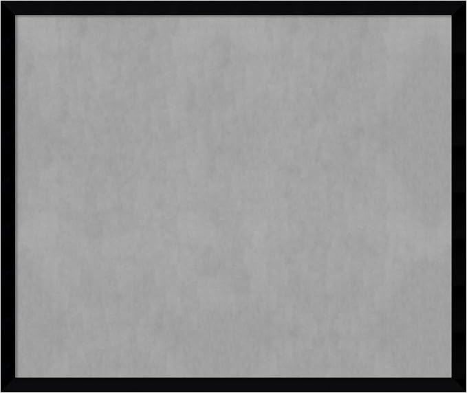 Amanti Art Black Framed Magnetic Board 43x51 Oversize Vision Board by AmantiArt