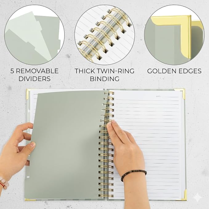 Aesthetic Thick Spiral Notebook - Image 5