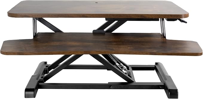 VIVO 28 inch Desk Converter, K Series, Height Adjustable Sit to Stand Riser by VIVO