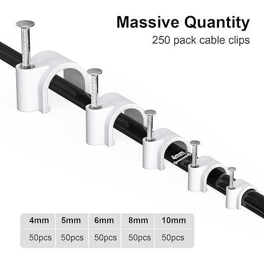 Jadaol Wide Design Cable Clips - Image 3