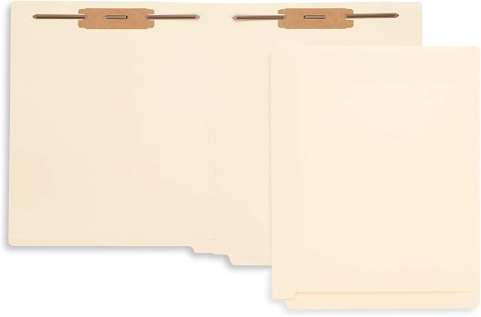 Blue Summit Supplies 100 Manila Fastener File Folders - Image 7