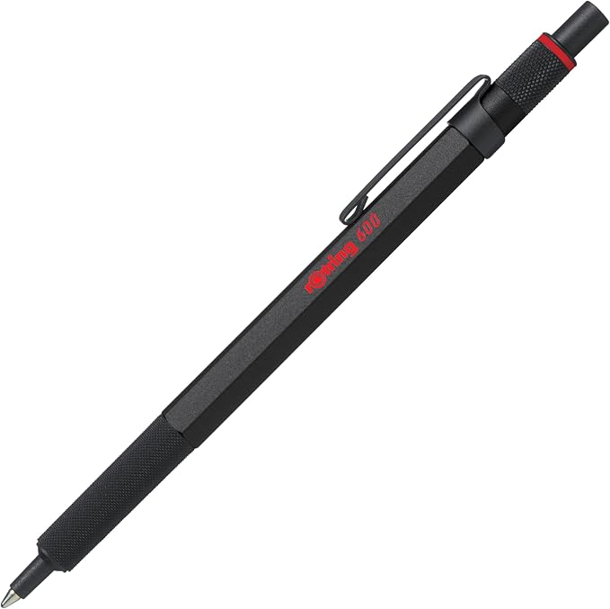 rOtring 600 Ballpoint Pen, Medium Point, Refillable by Rotring