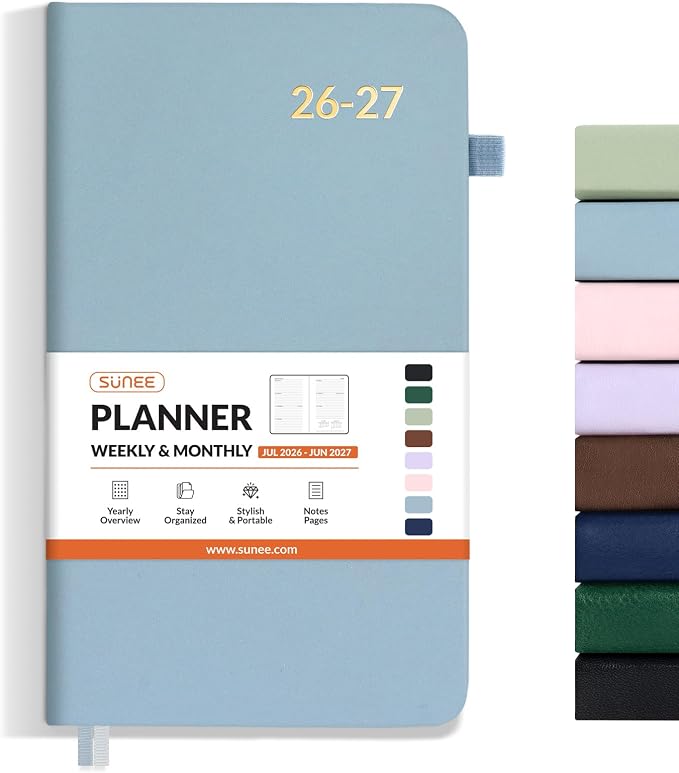 SUNEE 2026-2027 Pocket Weekly Planner by SUNEE