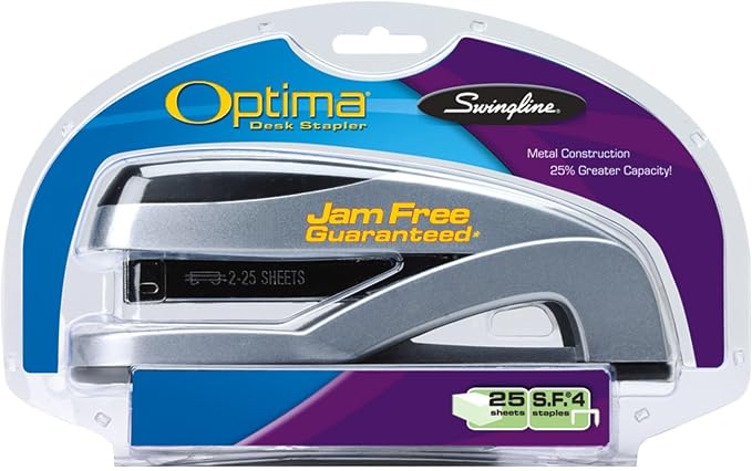 Swingline Stapler, Optima Full Size Desktop Stapler, 25 Sheet Capacity - Image 6