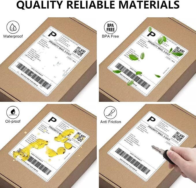 4x6 Direct Thermal Labels with 220 Labels/Roll - Image 3