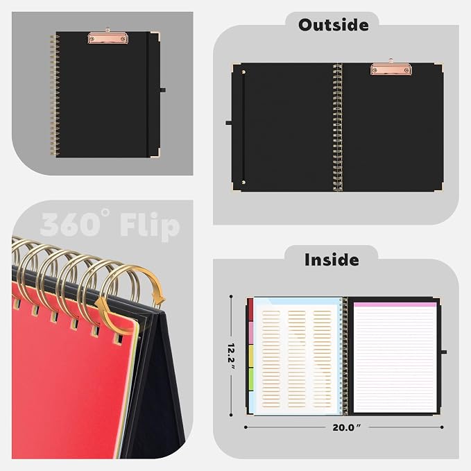 EYROZILL Clipboard with Storage, Clipboards - Image 4