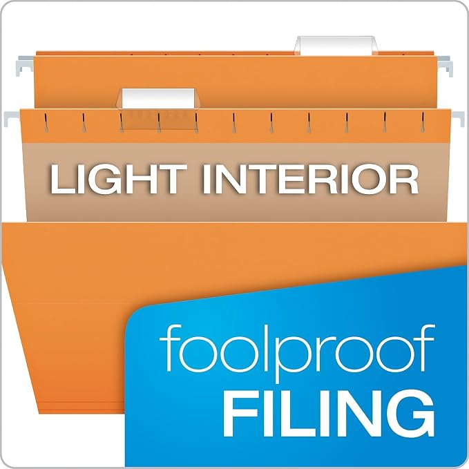 Pendaflex Recycled Hanging Folders, Letter Size, 1/5 Cut - Image 7