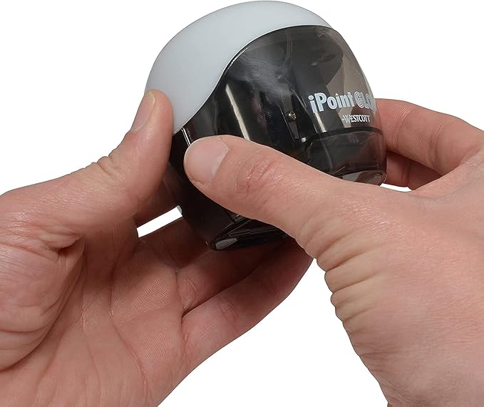 Westcott iPoint Glow Color Changing Battery Pencil Sharpener - Image 5