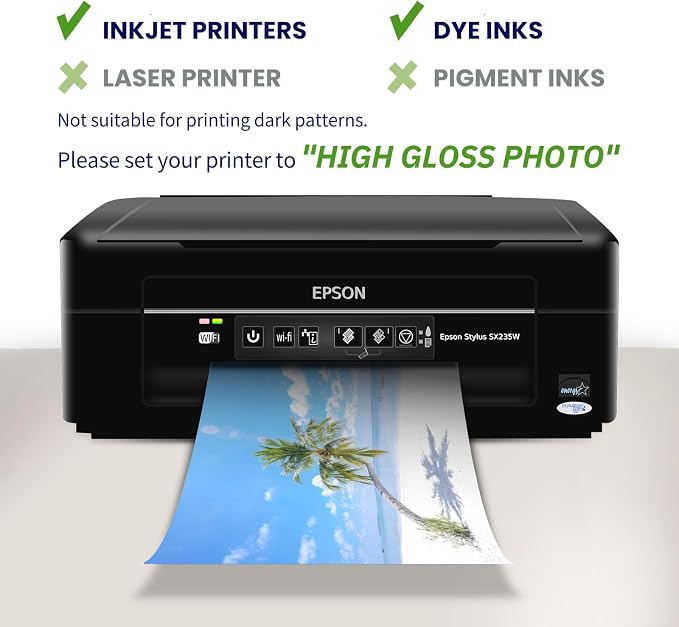 13x19 Photo Paper Glossy, Goefun 200 GSM/54 LB Printer Photo Paper - Image 3