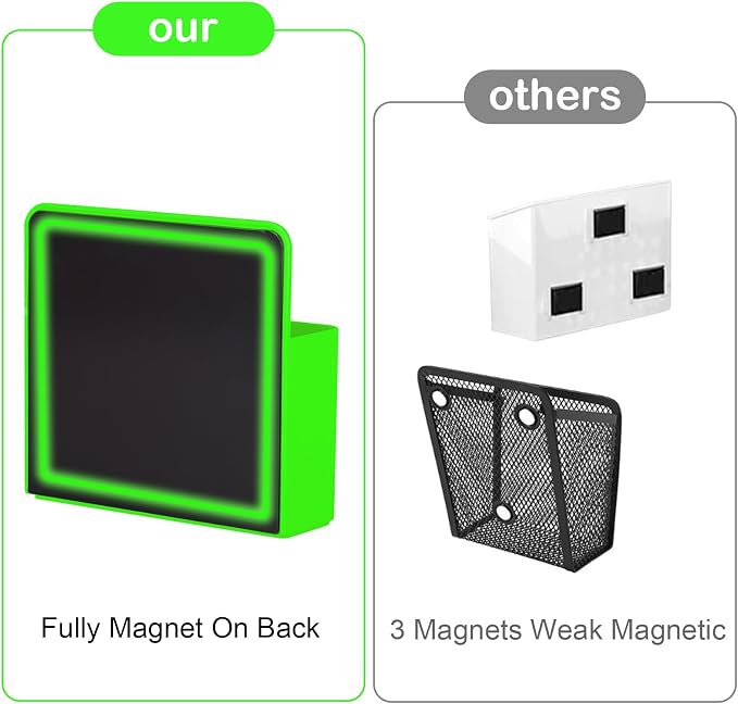 KITANIS Magnetic Pen Holder, 2 Pack Magnetic Dry Erase Marker Holder - Image 3