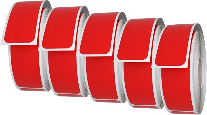 Royal Green Rectangular Color-Coding Labels 3x1-10 Sticker Rolls by RoyalGreen