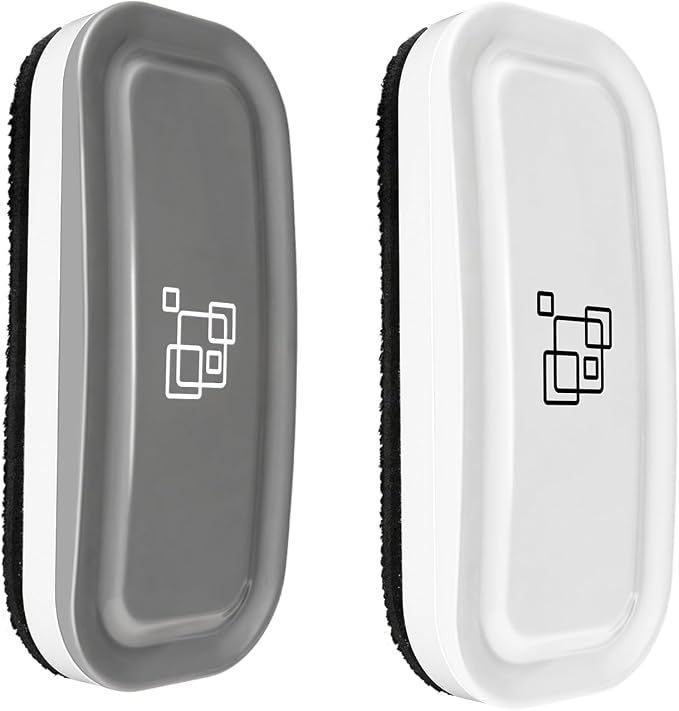 maxtek Dry Erase Eraser, Magnetic White Board Erasers by Maxtek