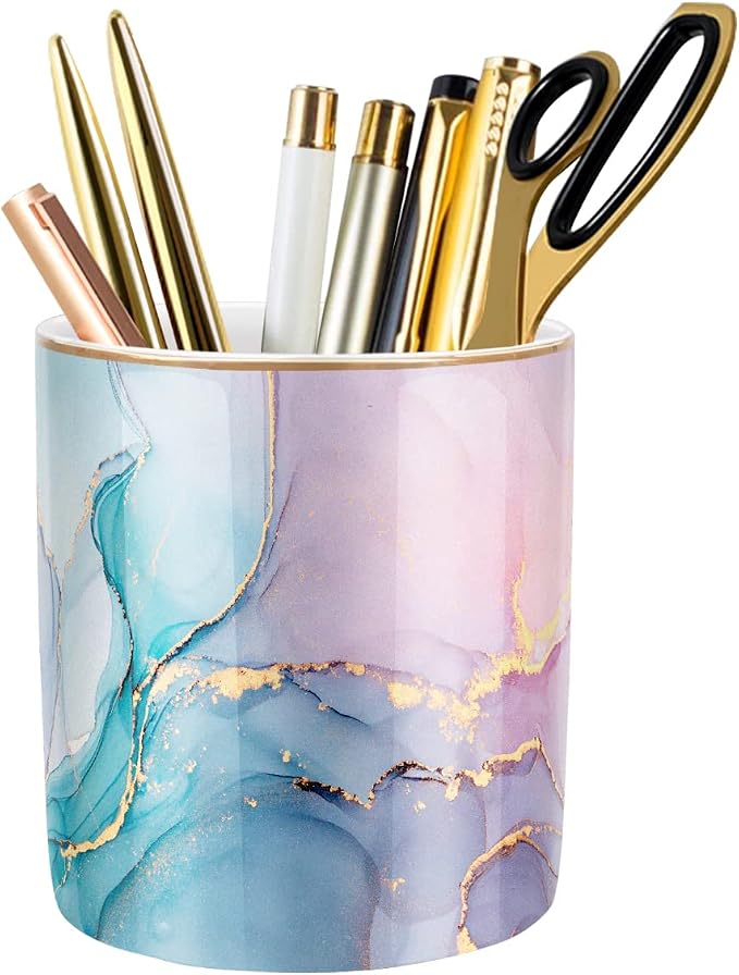 Large Capacity Colored Pen Holder by WAVEYU