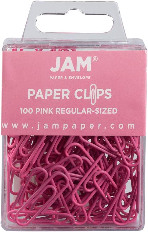 JAM PAPER Colorful Standard Paper Clips by JAMPaper
