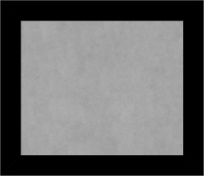 Amanti Art Black Framed Magnetic Board 25x29 Medium Vision Board by AmantiArt