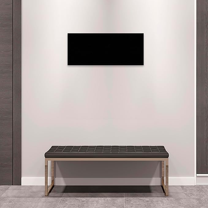 Amanti Art Black Cork Board for Wall, 13x31 Vision Board with Black Wood Frame, Medium Corkboard Office Decor for Home Organization, Modern Corkboard Pinboard to Display Items for Home Organization-DeskLoop Office