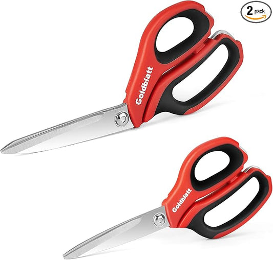 Goldblatt 2PCS Heavy Duty Scissors, Easy Cutting Cardboard by Goldblatt