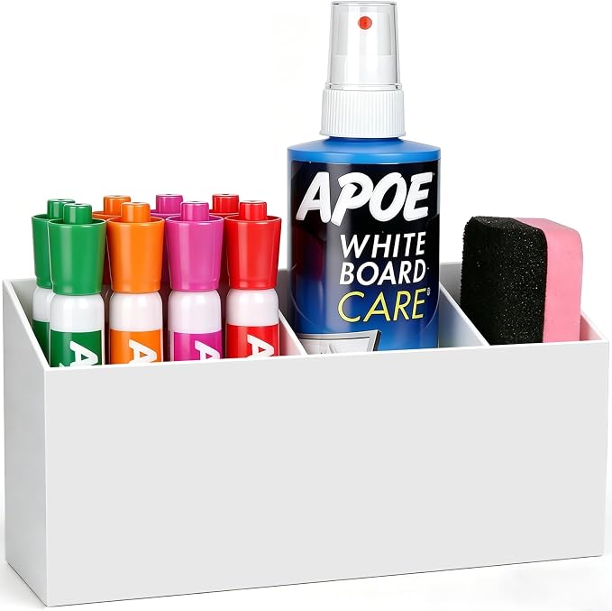 Magnetic Dry Erase Marker Holder by Banafich