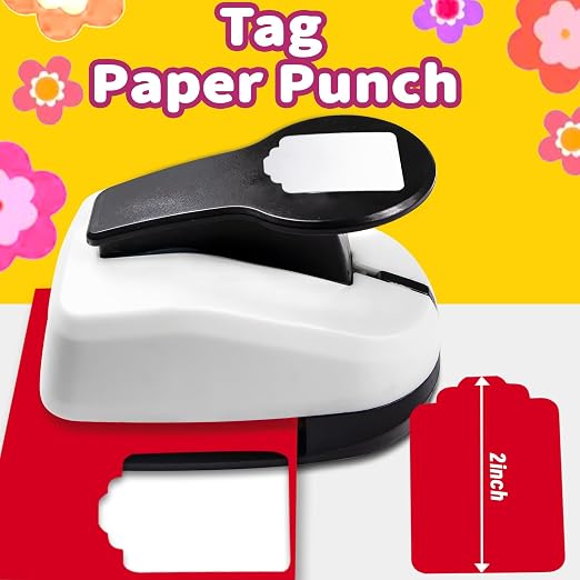 Tag Punch, 2 inch Paper Punches, Tag Hole Punches - Image 5