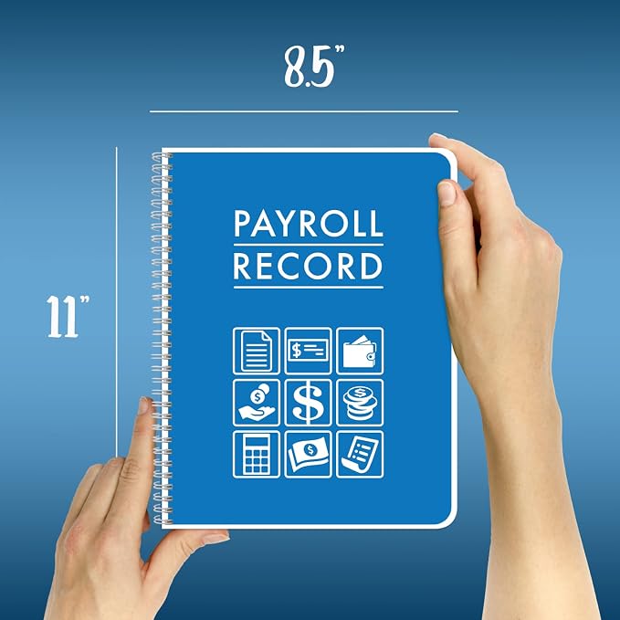 BookFactory Payroll Record Book/Employee Payroll Weekly Log Book/Logbook/Journal - Image 5