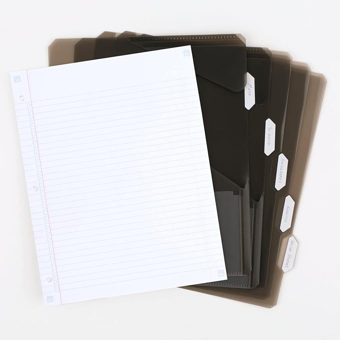 Five Star Flex Refillable Notebook + Study App, College Ruled Paper and 1 Inch - Image 5