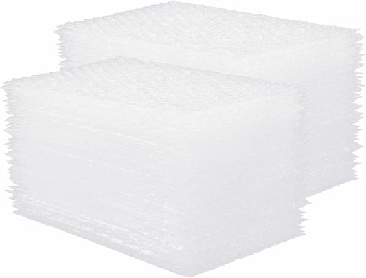 100pcs Bubble Pouches Wrap, Double Walled Moving Supplies Bubble Out Bags by XHAMXE