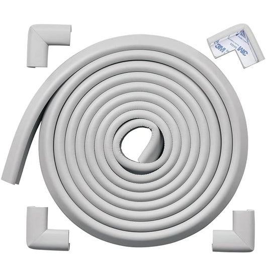 Roving Cove HeftyFit Edge Corner Protector Baby Proofing, Heavy-Duty, Soft NBR by RovingCove