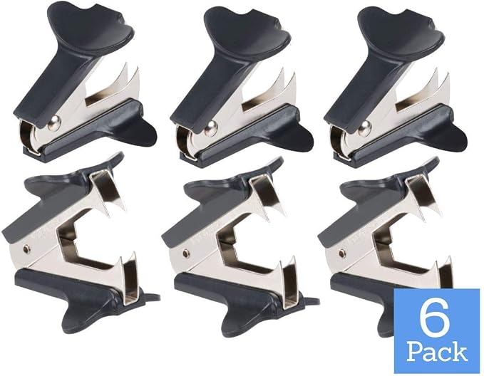 1InTheOffice Staple Remover, Claw Staple Remover, Staple Remover Tool, 6 Pack - Image 7