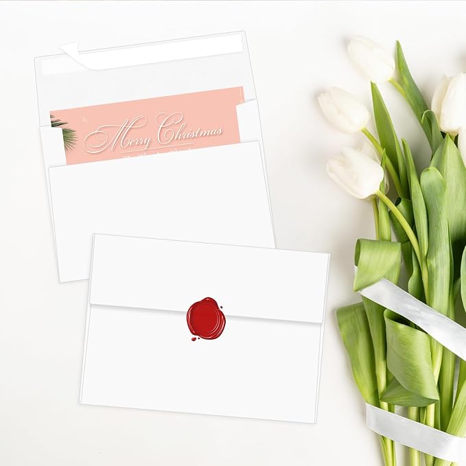 200 Packs 5x7 White Envelopes, A7 Envelopes - Image 4