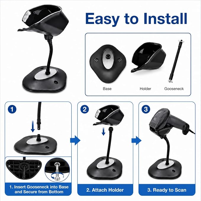 Barcode Scanner Stand Holder Compatible - Image 6