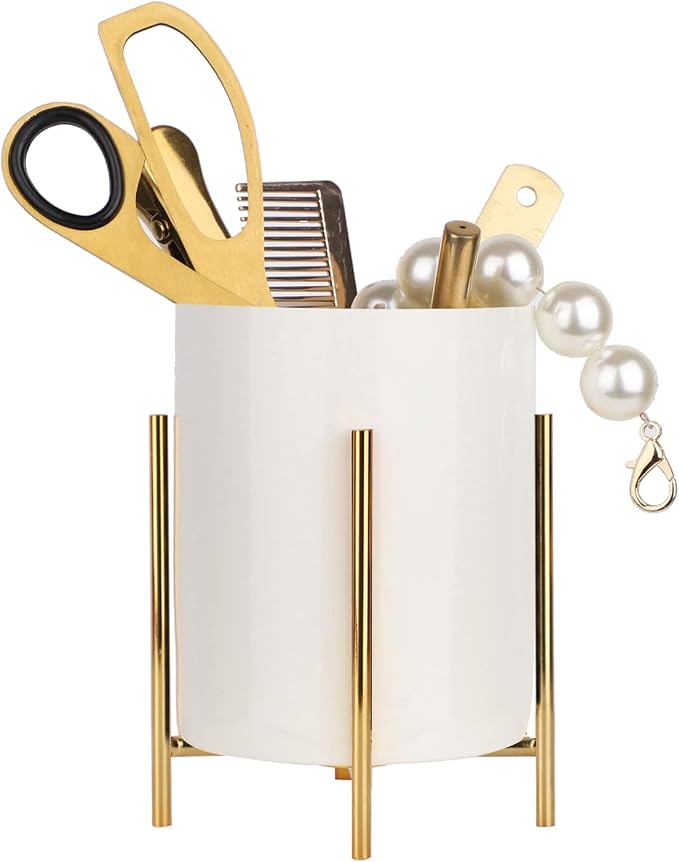Pencil Holders & Pen Holders Gold Desk Accessories by SIEBOLD