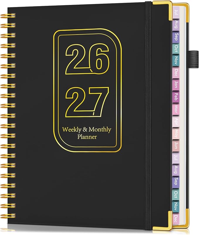 Academic Planner 2026-2027, 18 Months Weekly and Monthly Hardcover Planner by Unknown