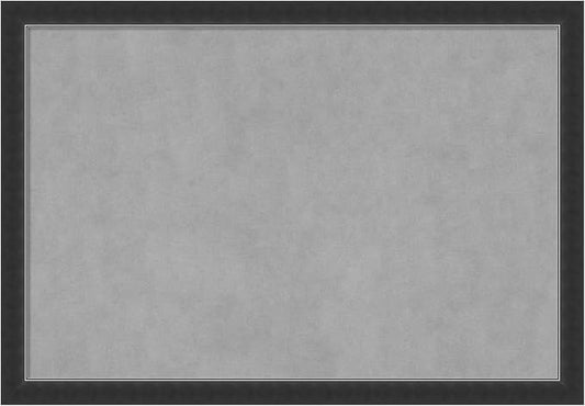 Amanti Art Black Framed Magnetic Board 27x39 Large Vision Board by AmantiArt