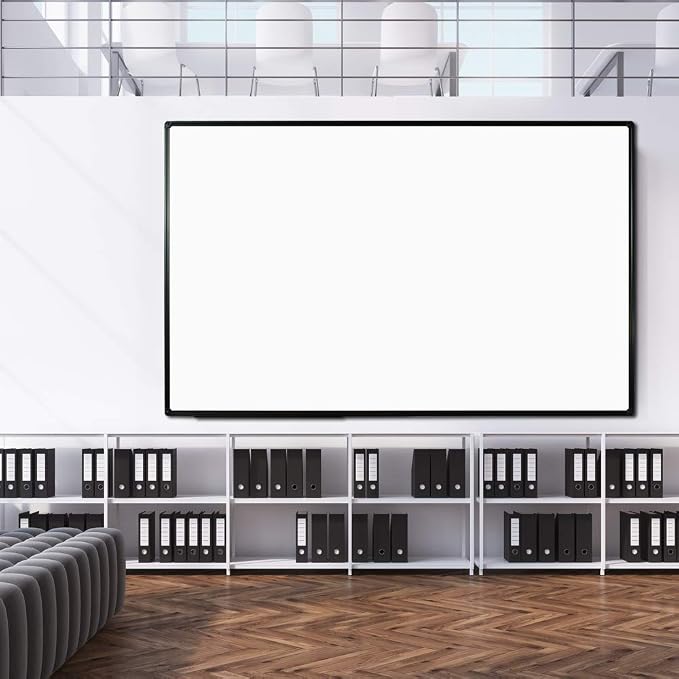 JILoffice Large Magnetic White Board, Dry Erase Board 72 x 40 Inch, Wall - Image 4